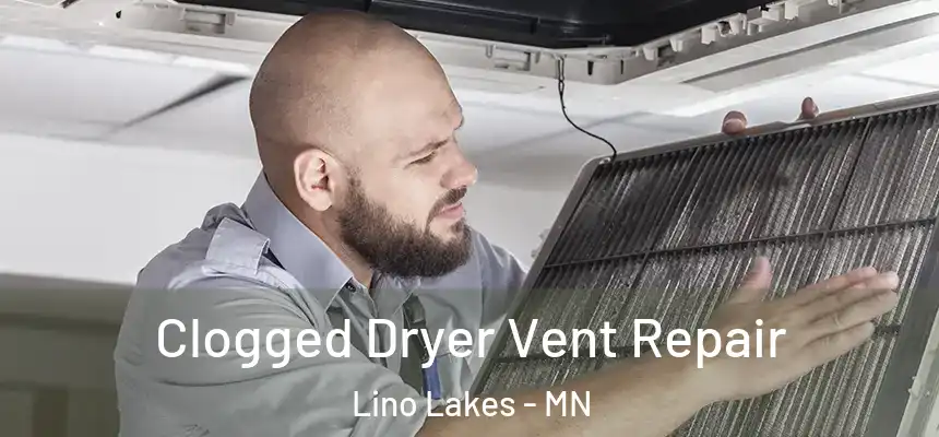 Clogged Dryer Vent Repair Lino Lakes - MN