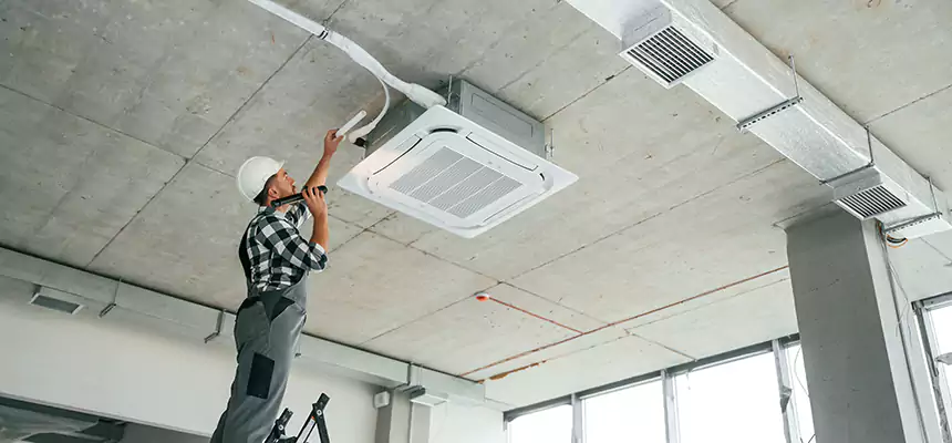Our Dryer Vent Booster Fan Cleaning Services in Lino Lakes, MN